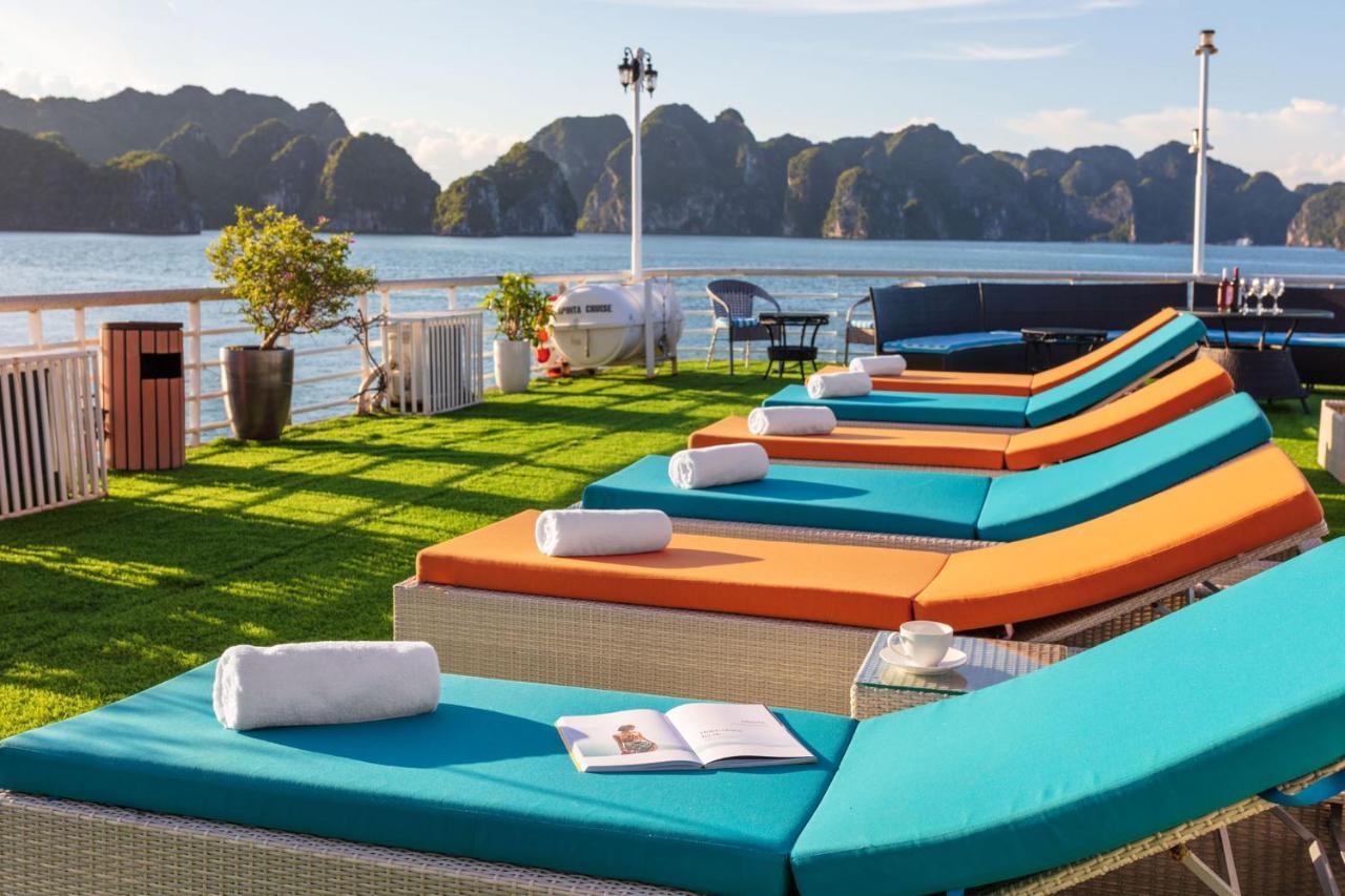 Amanda Luxury Cruise Lan Ha Bay Hotell Ha Long Eksteriør bilde